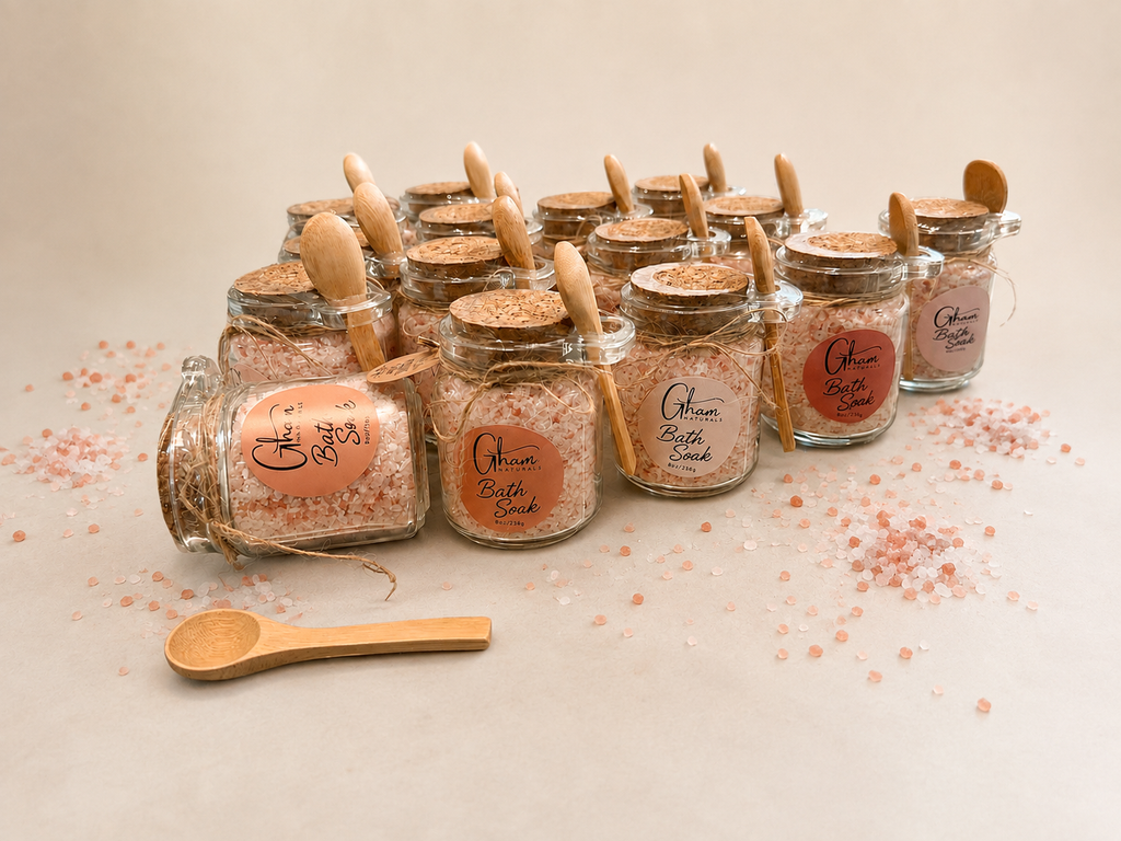 Pink Himalayan Mineral Bath Soak