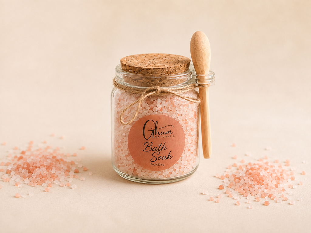 Pink Himalayan Mineral Bath Soak