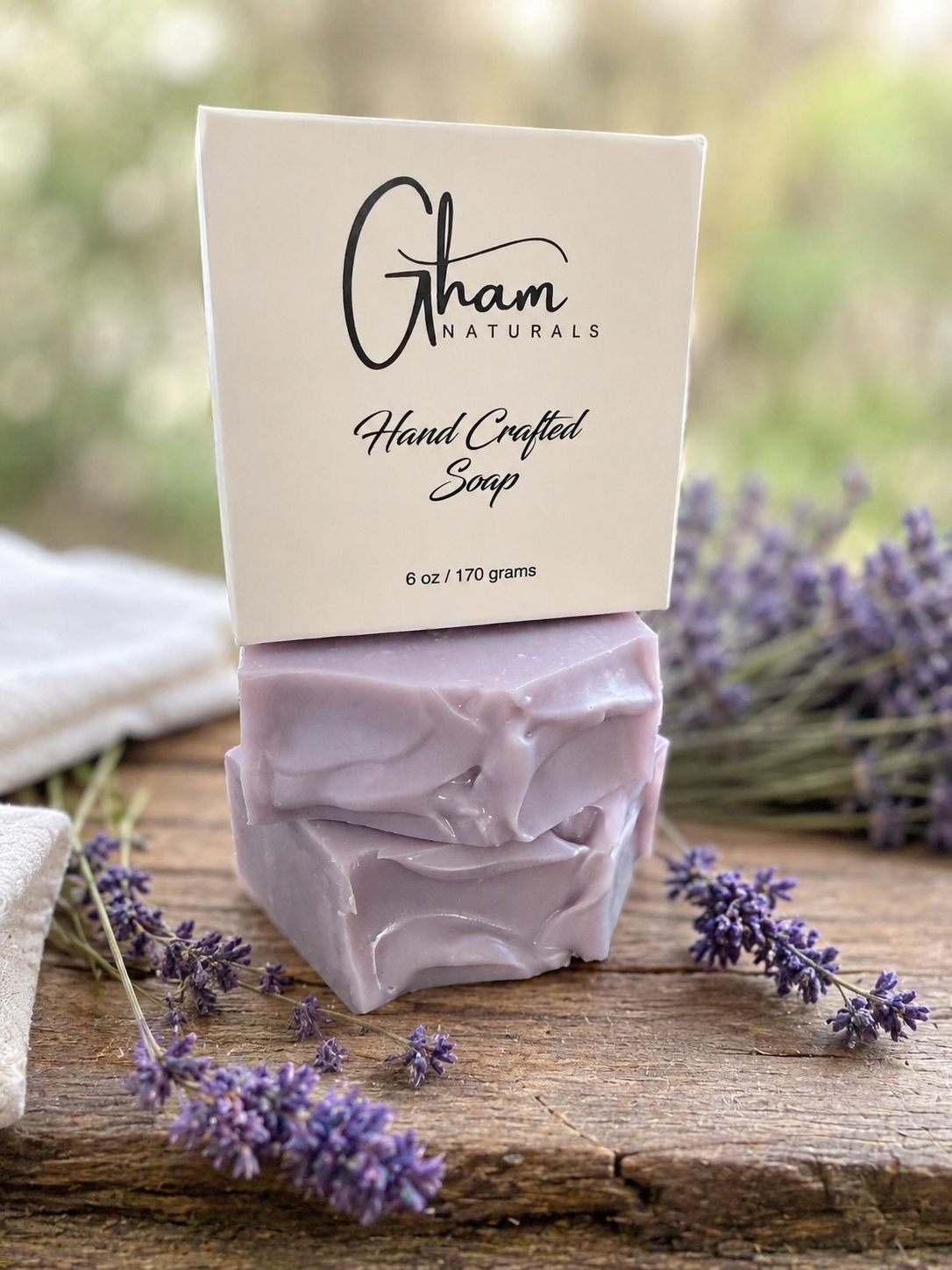 Relaxing Lavender Hand + Body Soap boxed