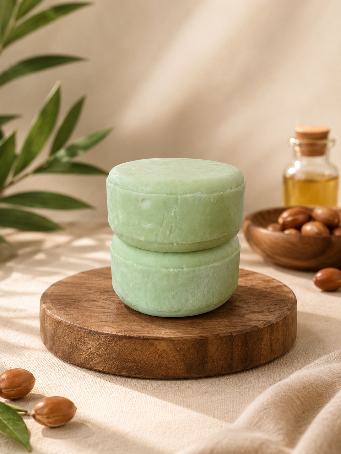 Biotin Argan Shampoo Bar stacked